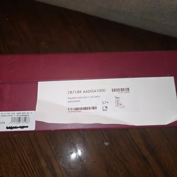 Black Gucci Boots, 7.5 - Picture 1 of 6